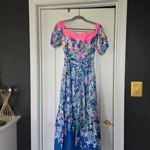 Lilly Pulitzer Zalie Midi Dress **NEW WITH TAGS** (Sz 8)